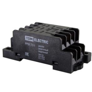 TDM ELECTRIC SQ0701-0006 Разъем РРМ77/4 для РЭК77/4 модульный TDM